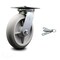 Service Caster 8 Inch Heavy Duty Thermoplastic Caster with Roller Bearing and Swivel Lock SCC SCC-35S820-TPRRD-BSL - alternate 3